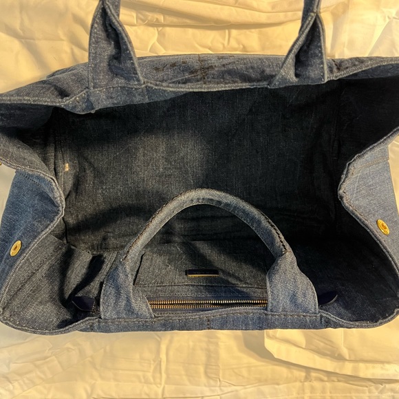 Prada Denim Tote/Shoulder Bag - Picture 10 of 12